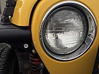 Vista 3 de Vital All-Terrain Luces LED de señal de giro delanteras para Jeep Wrangler tubo ámbar/guardabarros planos - JK TJ YJ CJ Rubicon Sahara