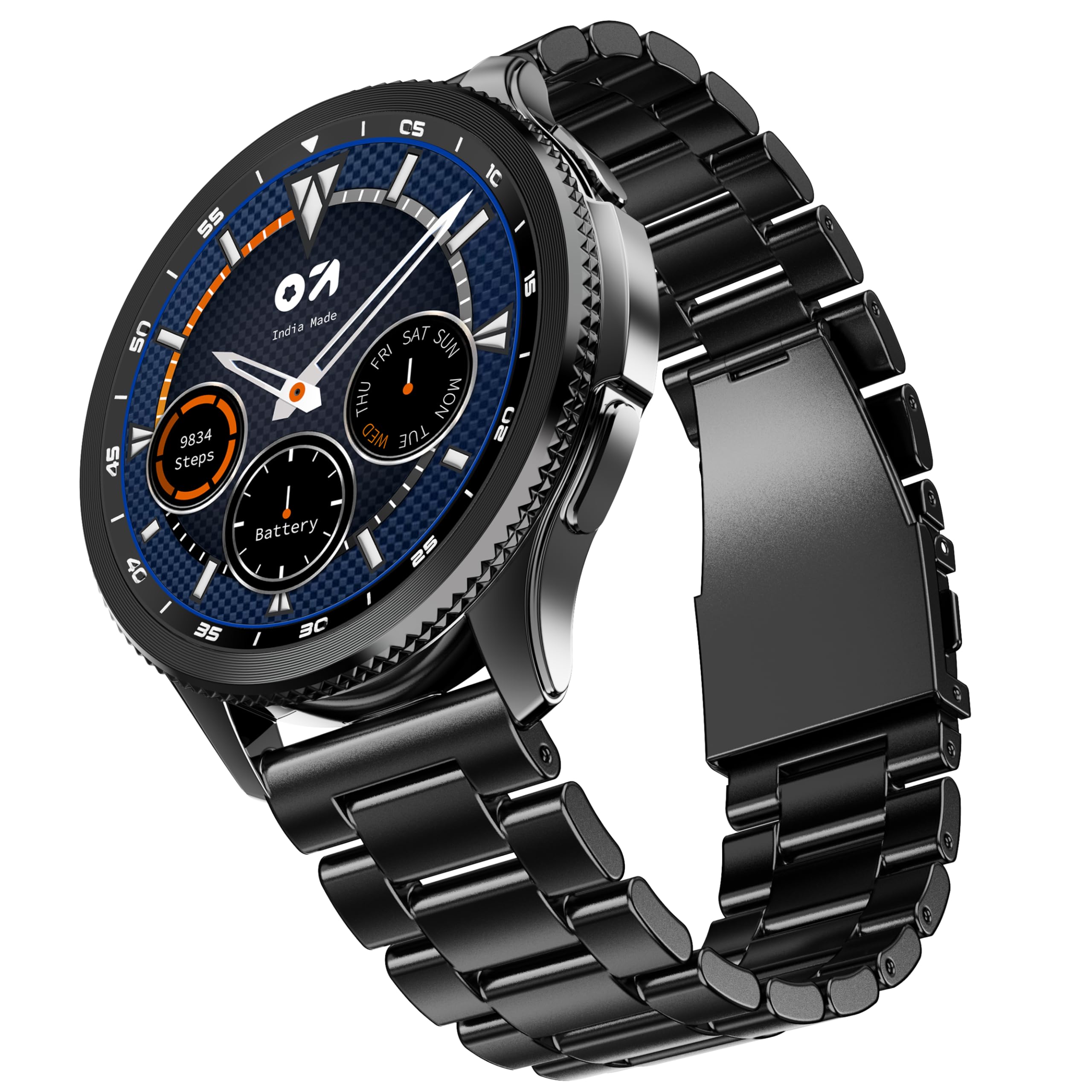 GOBOULT Pyro Smartwatch 1.43'' AMOLED Screen, BT Calling 5.3, 600 Nits Brightness, IP68, 150+ Watchfaces, 120+ Sports Modes, AI Voice Assistant, SpO2 Monitoring (Graphite)-image-40