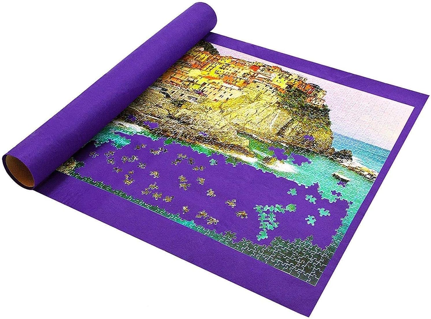 Giant Jumbo Roll Up or Store Puzzle Storage Mat Tube with Large Capacity Easy To Use Anti Leak Design Protection Can Store or Transport Around - Upto 3000 Pieces