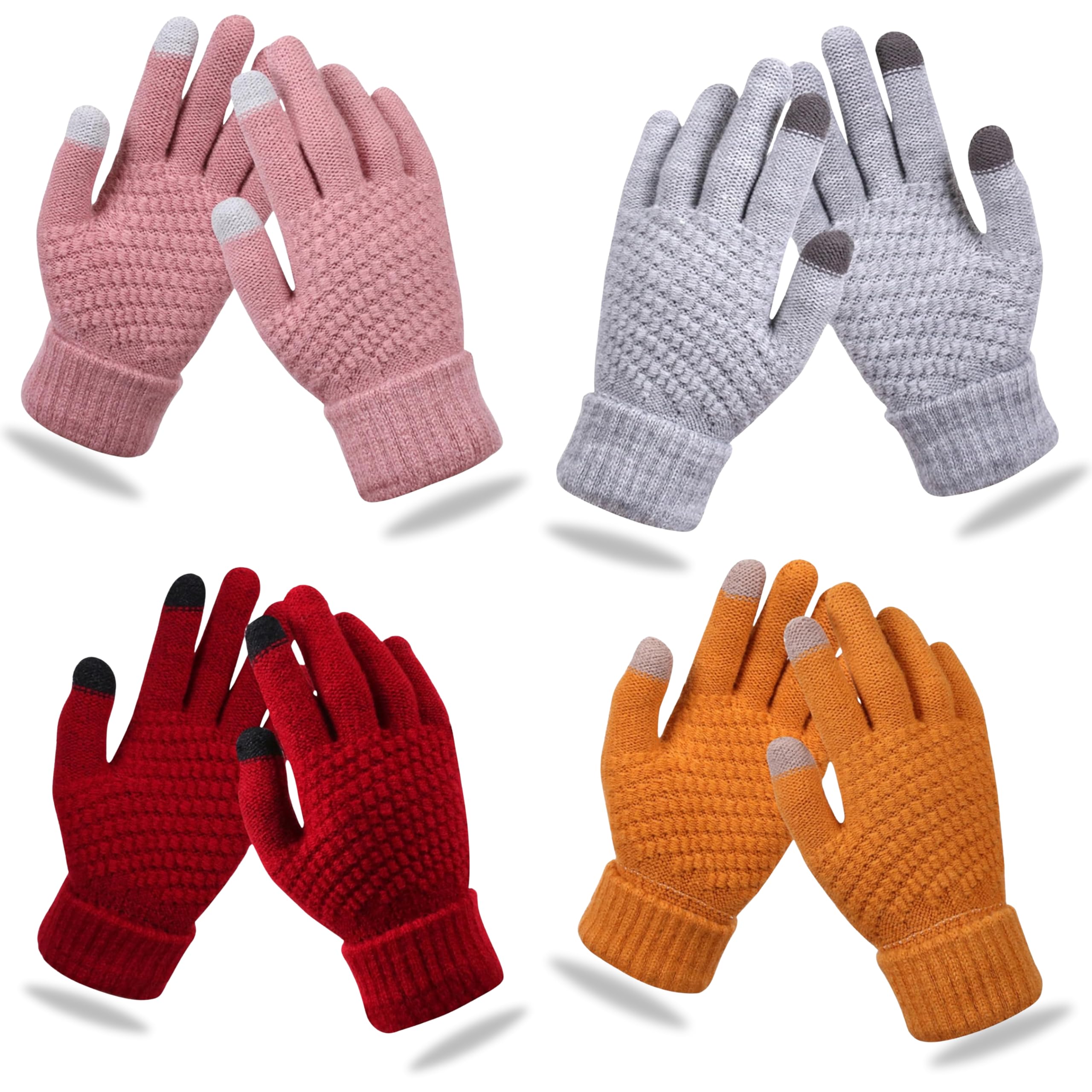 Woolen winter gloves | Touchscreen gloves for women | Warm winter gloves for women| Wool gloves for winter | Stretchable wool gloves for women-image-29