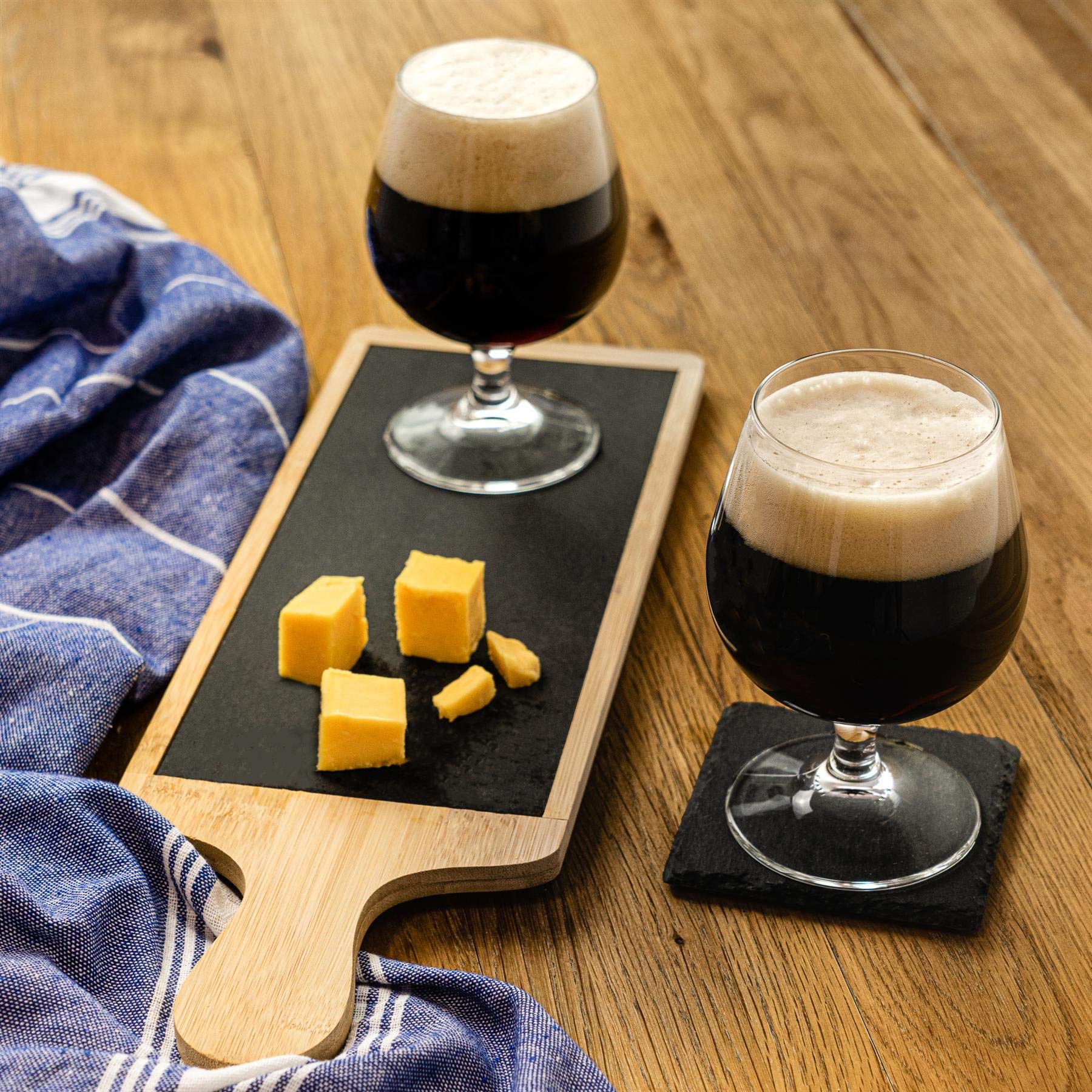 Bormioli Rocco Lot de 6 verres sur pied à bière, 53 cl