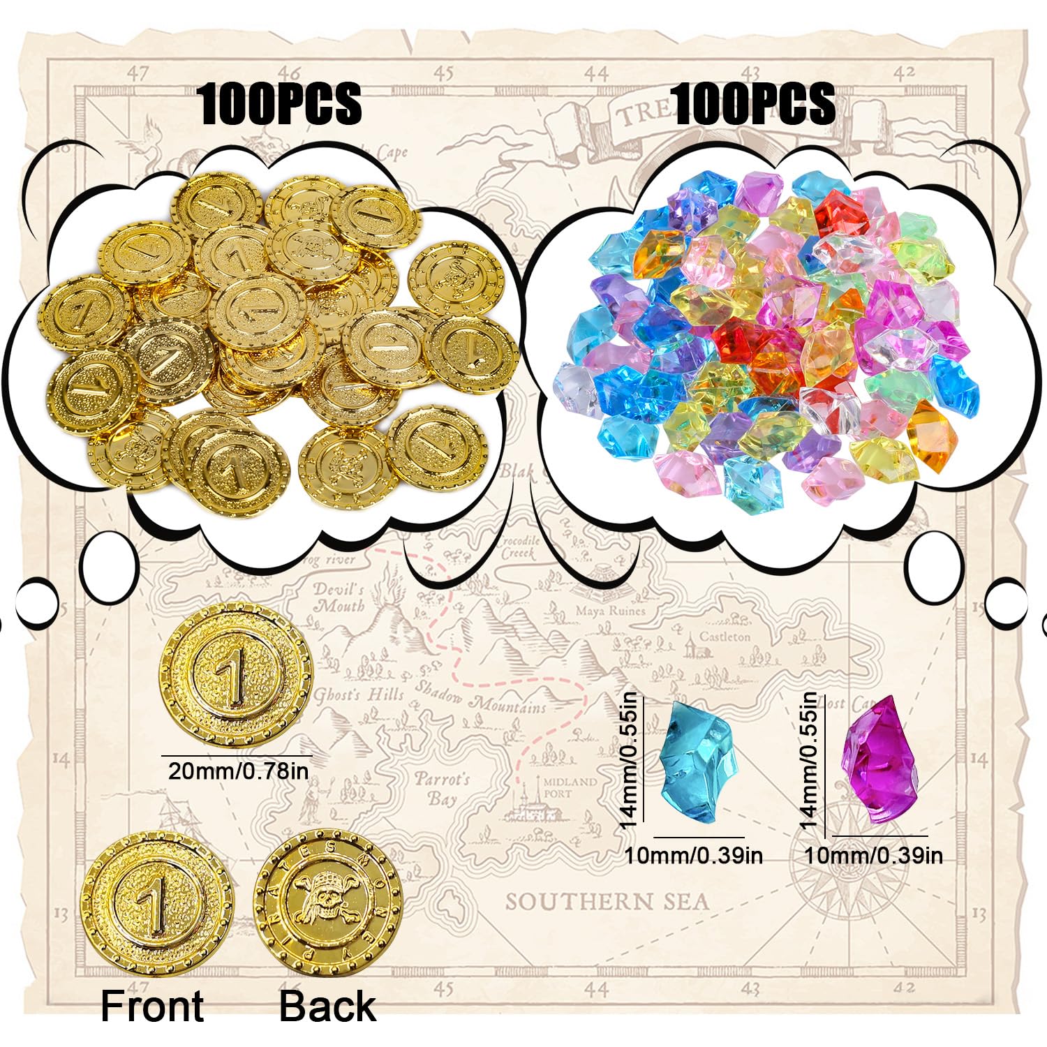 Caccia al tesoro a tema pirata, Giochi per feste di compleanno per bambini/ bambini, Caccia al tesoro dei pirati, Gioco dei pirati, caccia al tesoro dei pirati, gioco stampabile - Italia