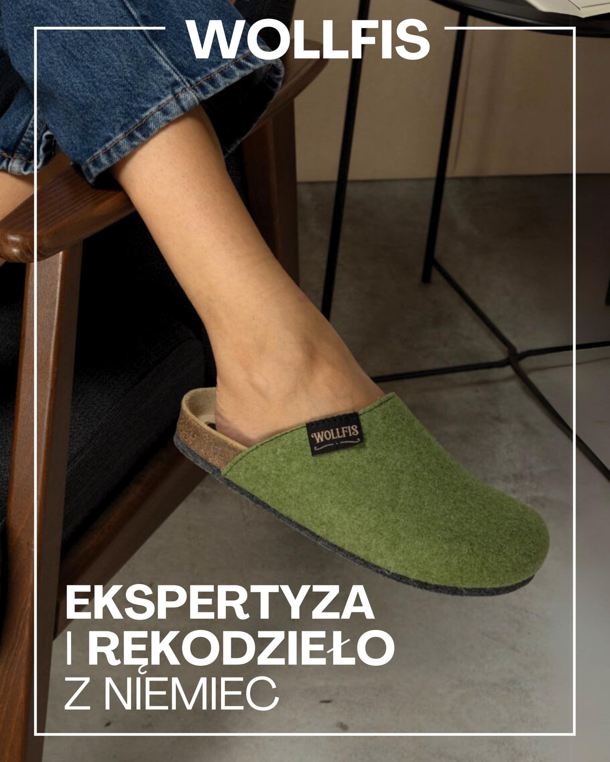 Bio filcowe chodaki, eleganckie pantofle filcowe z wysokiej jakości korka i filcu wełnianego, ciepłe kapcie uniseks z podeszwą ABS, ergonomiczne, oddychające i antypoślizgowe