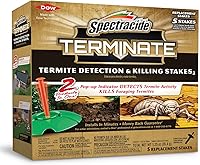 Vista 12 de Spectracide Terminate - Detección de termitas y estacas para matar, mata termitas exploradoras, detecta actividad de termitas, 15