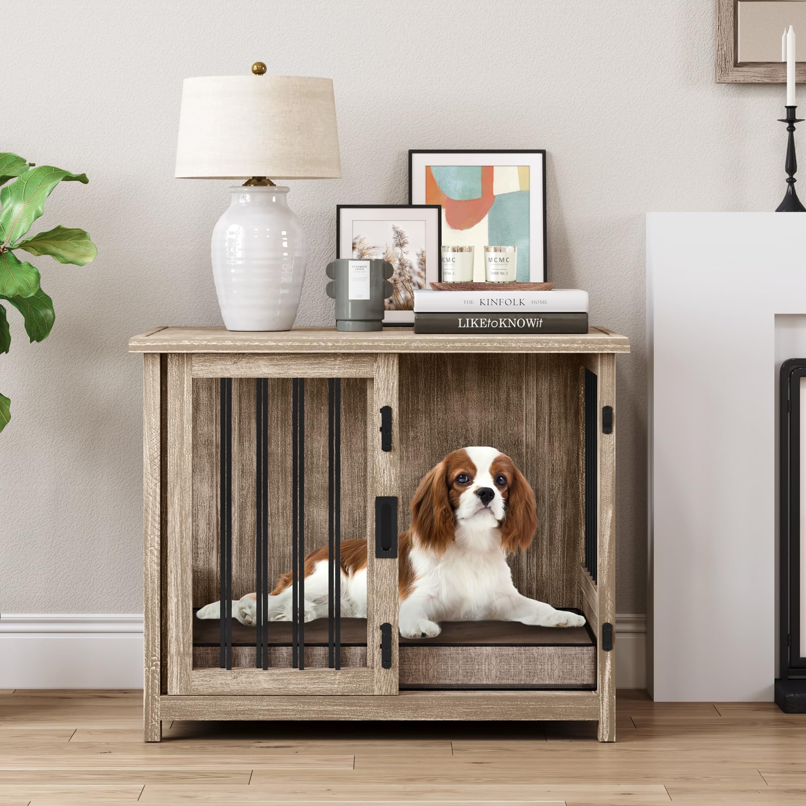 Dog Crate Furniture, Meadaro 32.28" Dog Kennel Furniture