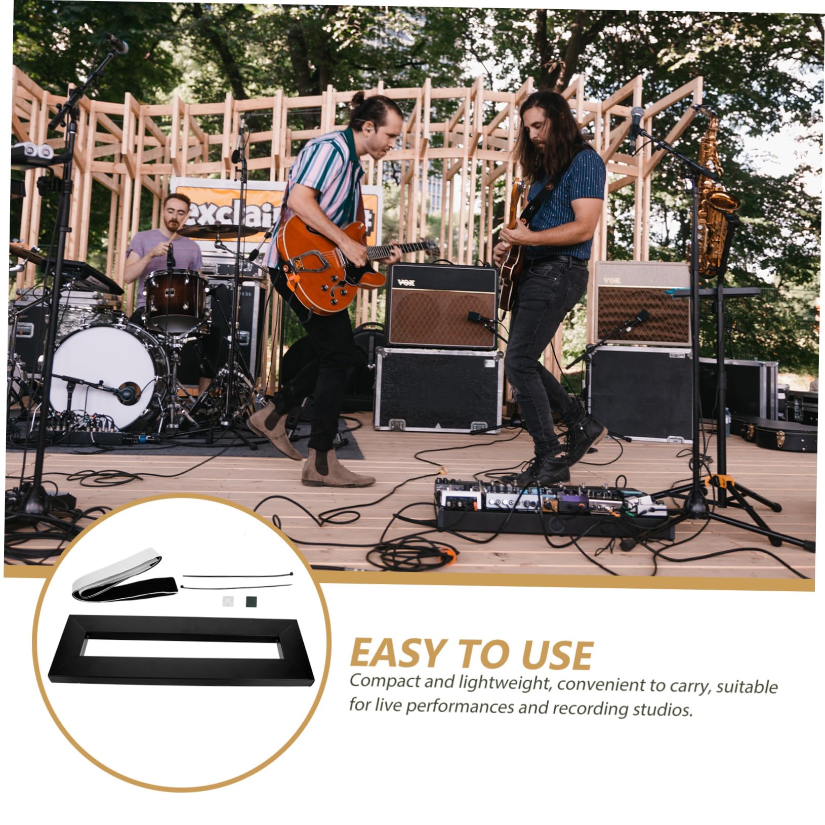 ifundom Guitar Pedal Board Mounting Brackets Easy Diy Installation on Guitar Effect Pedals