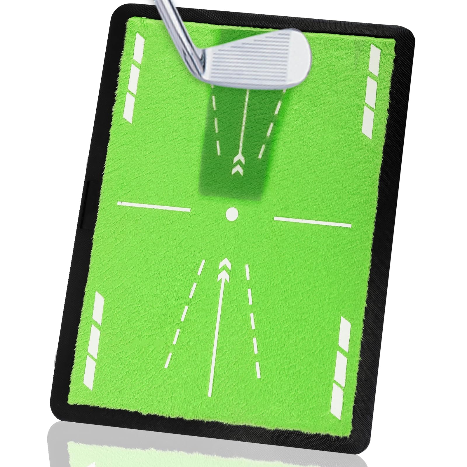 Qonutoci Golf Hitting Mat & Swing Trainer - 17.3