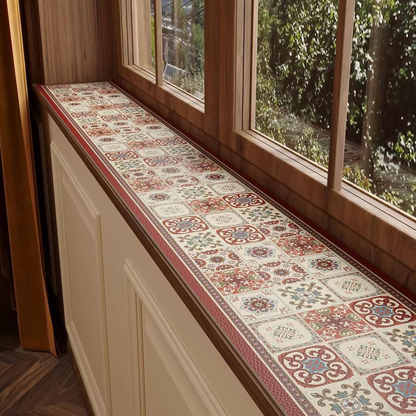 Tapis pour rebord de fenêtre antidérapant contre l'humidité