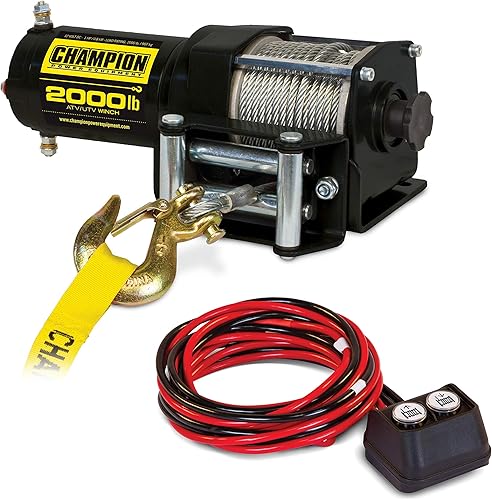 Champion Power Equipment, 12003 2000 lb Kit de remolque para vehículos todoterreno/utilitarios (12 V de CC)