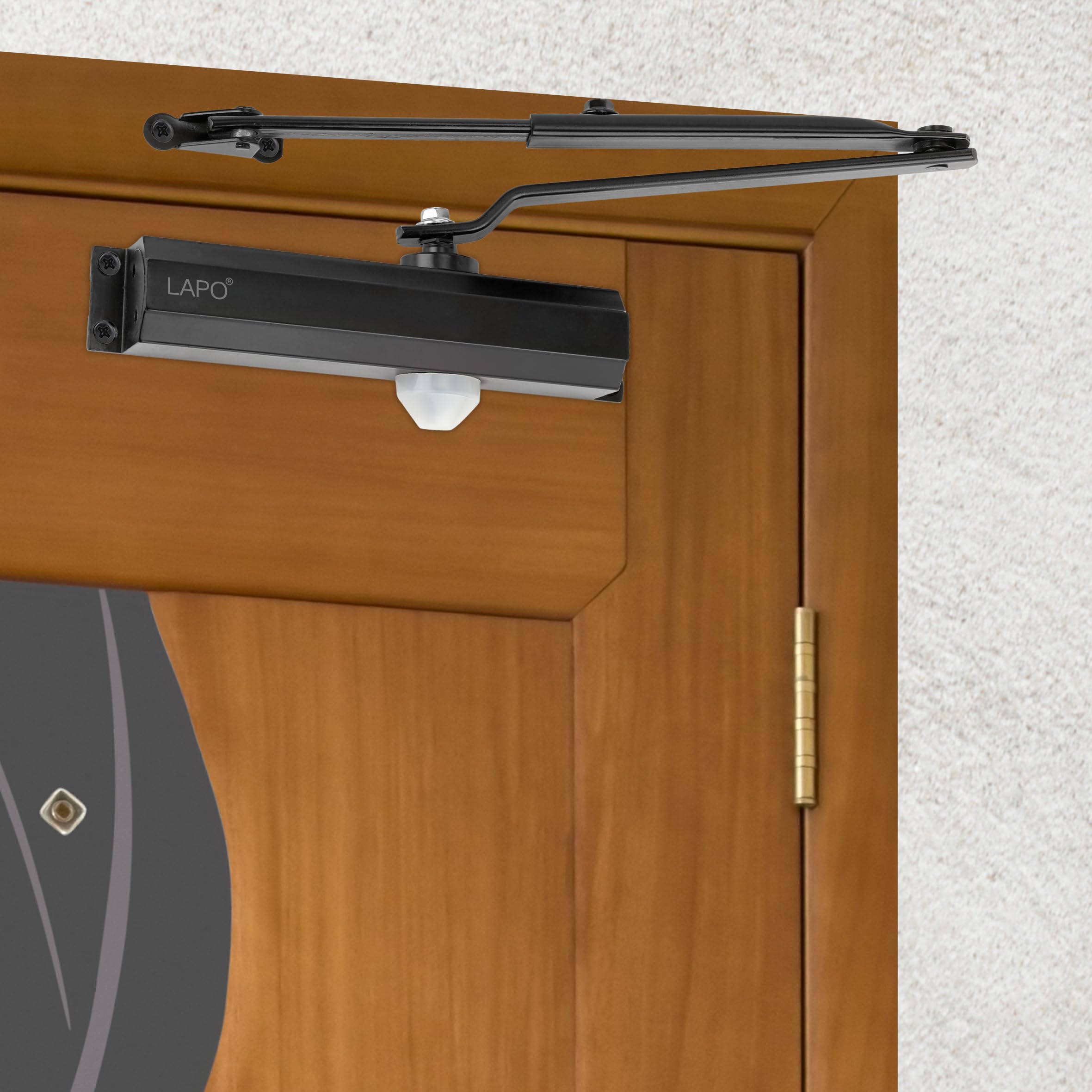 See full amazon price history chart for LAPO Heavy Duty Aluminium Automatic Hydraulic Double Speed Door Closer | Aluminium and Wooden Door Closer with Fitting Set for All Door Weight Up to 60-80 Kg (Black Finish) LAPO Heavy Duty Aluminium Automatic Hydraulic Double Speed Door Closer | Aluminium and Wooden Door Closer with Fitting Set for All Door Weight Up to 60-80 Kg (Black Finish) (B0BSLFR339) Amazon Price History, Amazon Price Tracker