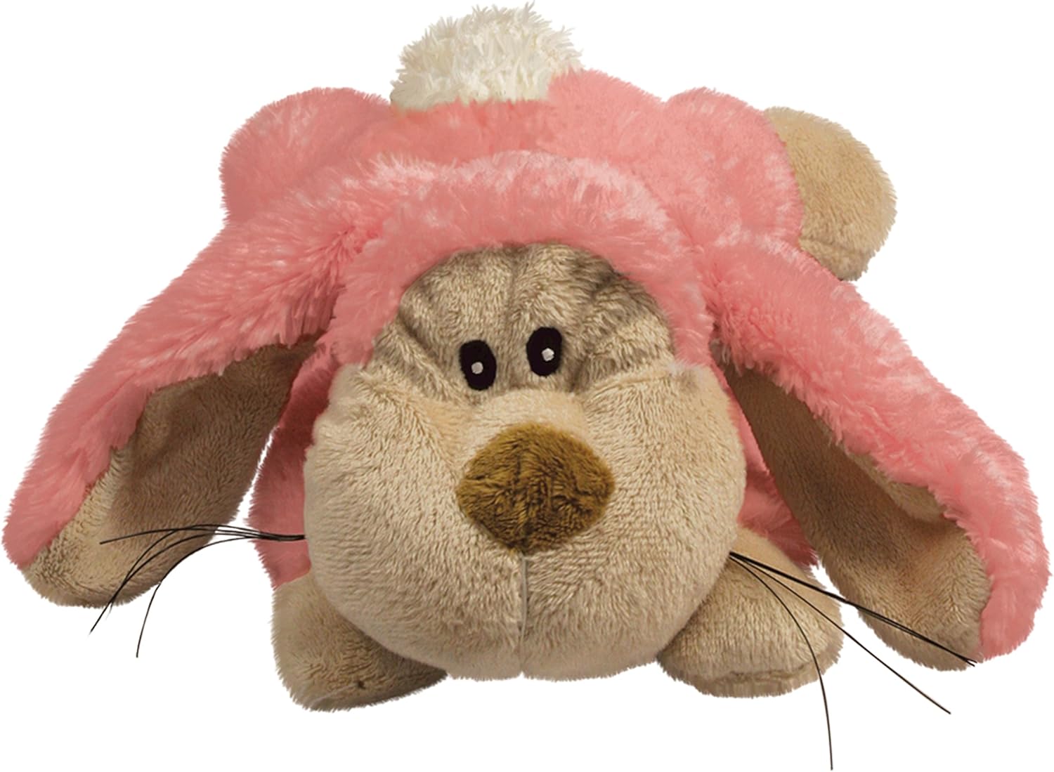 KONG - Cozie Pastels - Indoor Cuddle Squeaky Plush Dog Toy (Assorted Characters) - for Medium Dogs