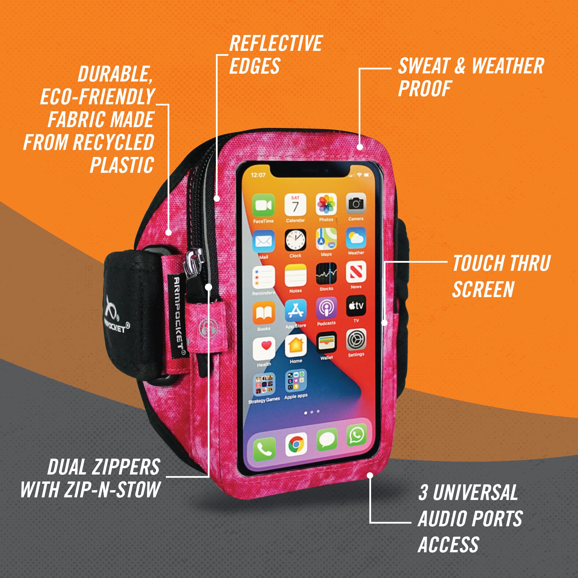 Armpocket Mega I 40 Arm Band Phone Exercise Holder Phone