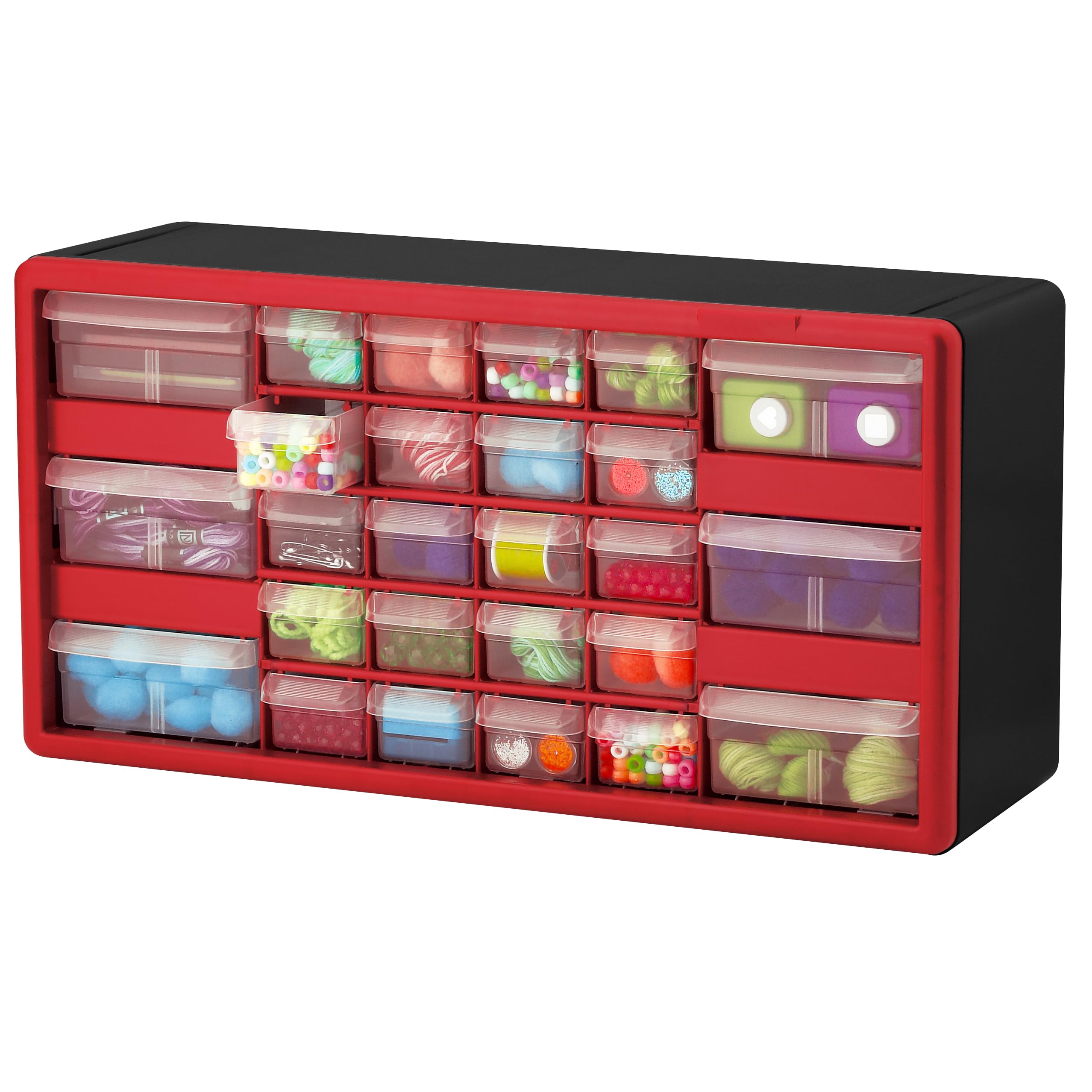 10126, 26 Drawer Plastic Parts Storage Hardware And