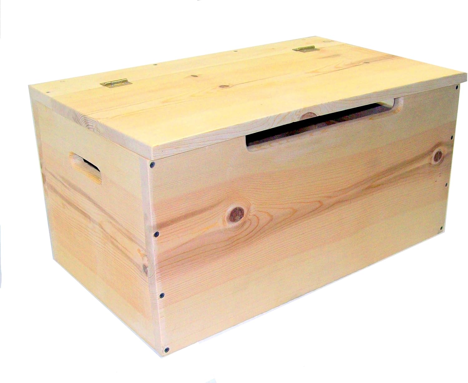 Kids/Childrens/Toddlers Pine Wood Toybox/Storage Box NEW