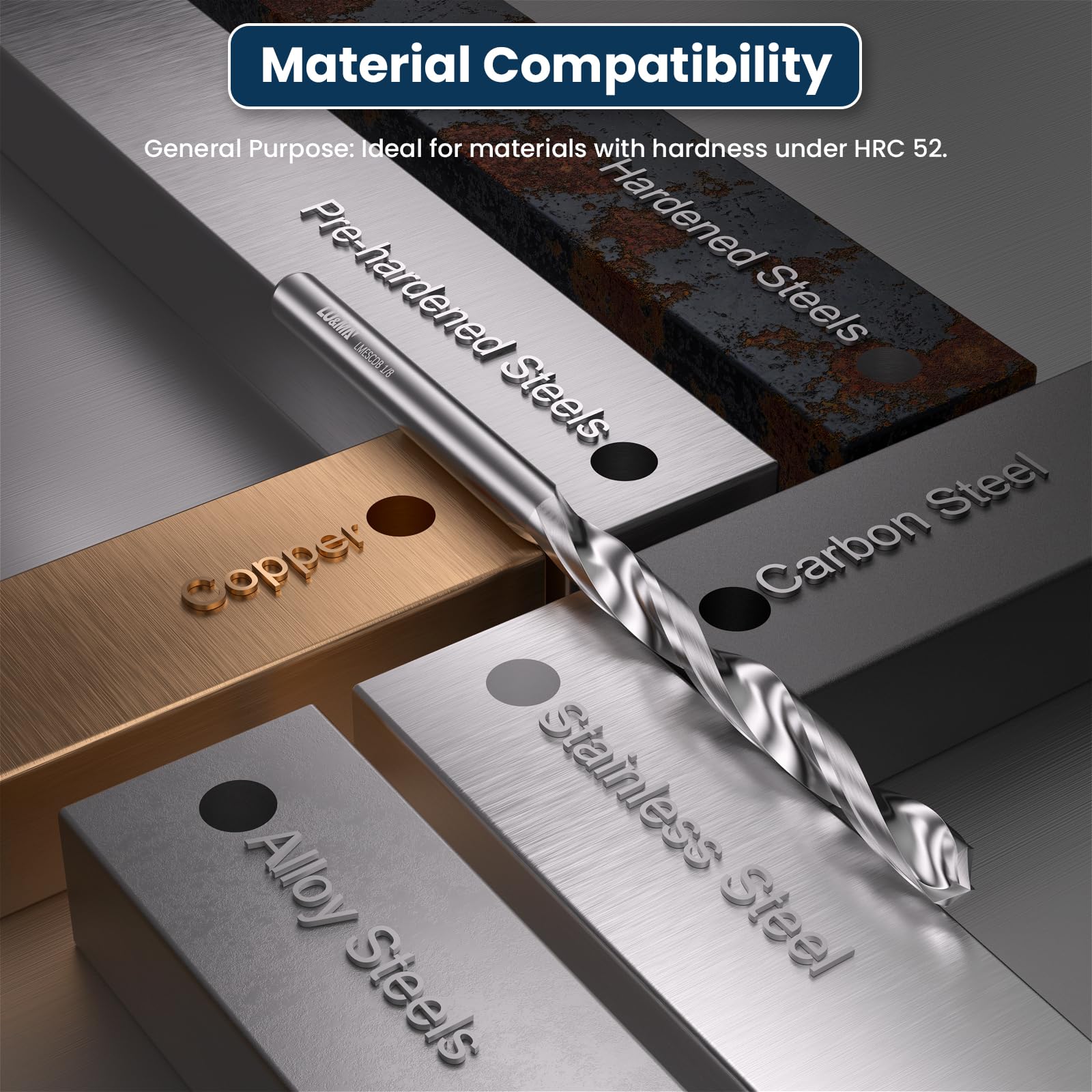 LU&MN Carbide Drill Bits - Precision Cutting -5