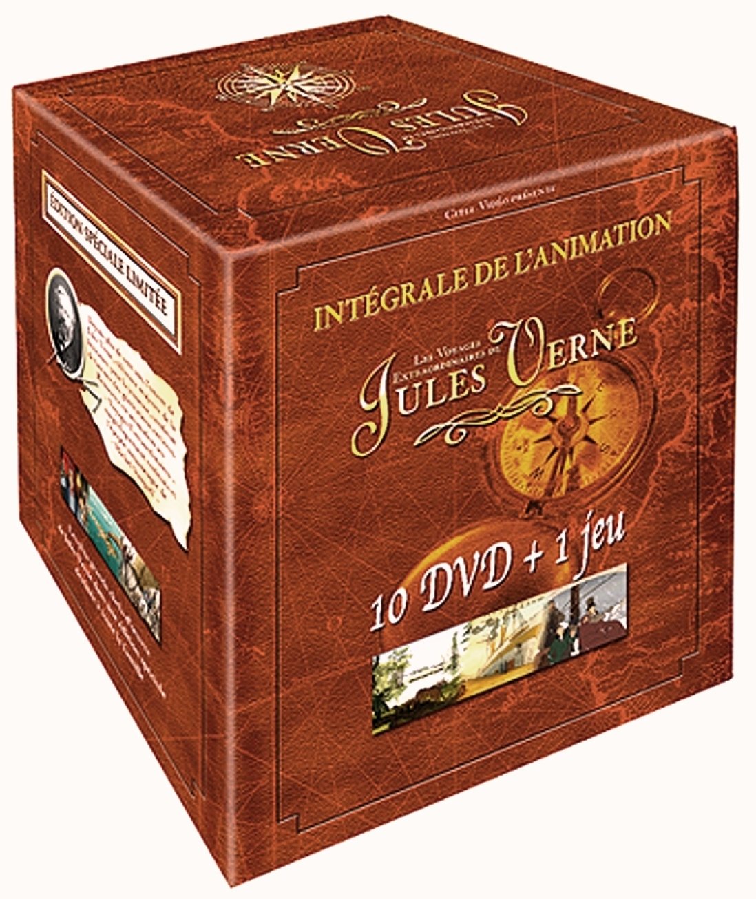 Jules Verne : L'intégrale de l'animation-Coffret 10 DVD + 1 Jeu [Édition Limitée]