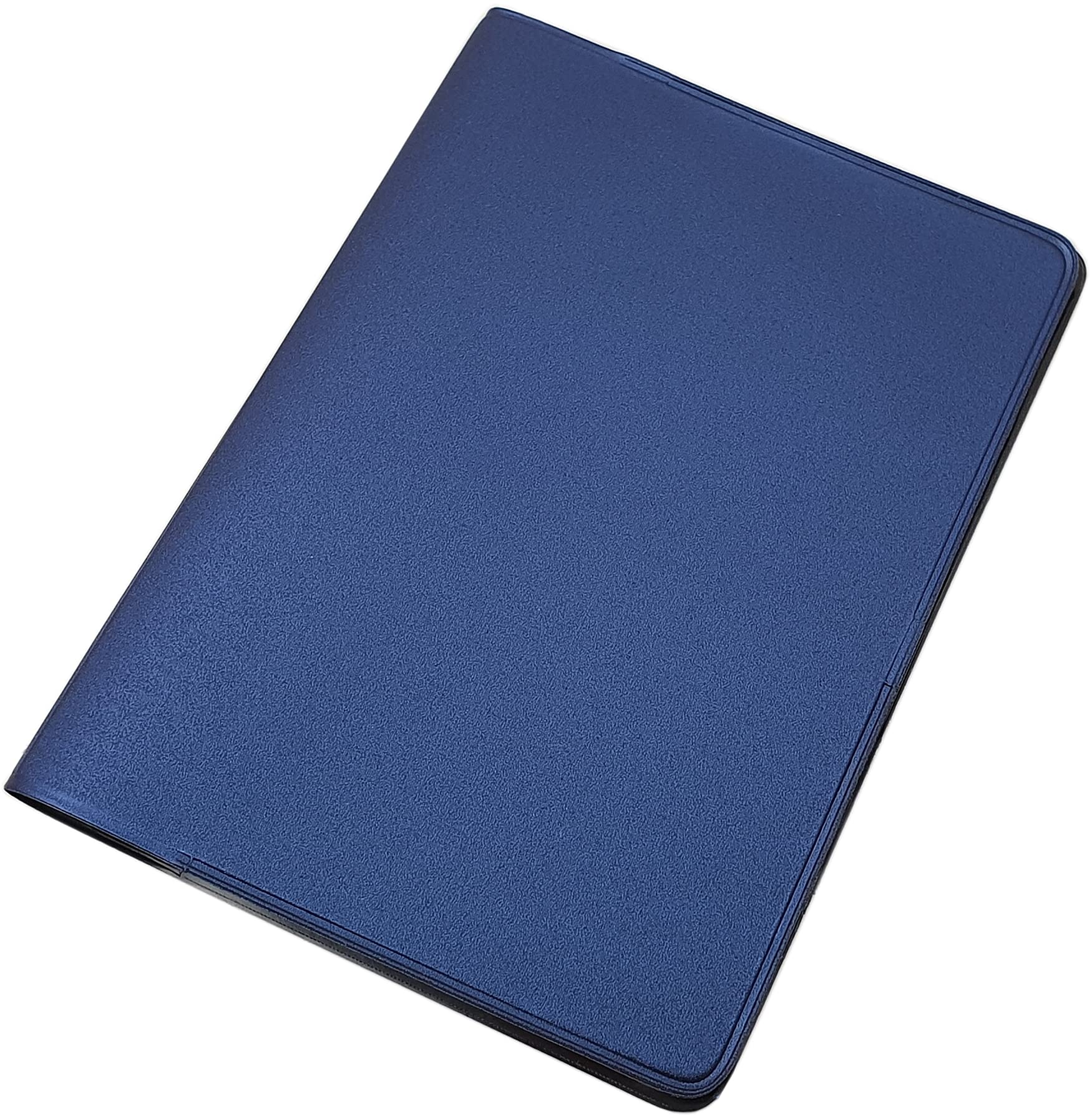 Etui ochronne na paszport szczepień, międzynarodowa karta szczepień, książeczka szczepień, etui na paszport, od daty wydania 2005 z 2 przegródkami, Made in Germany, metaliczny niebieski, Einheitsgröße