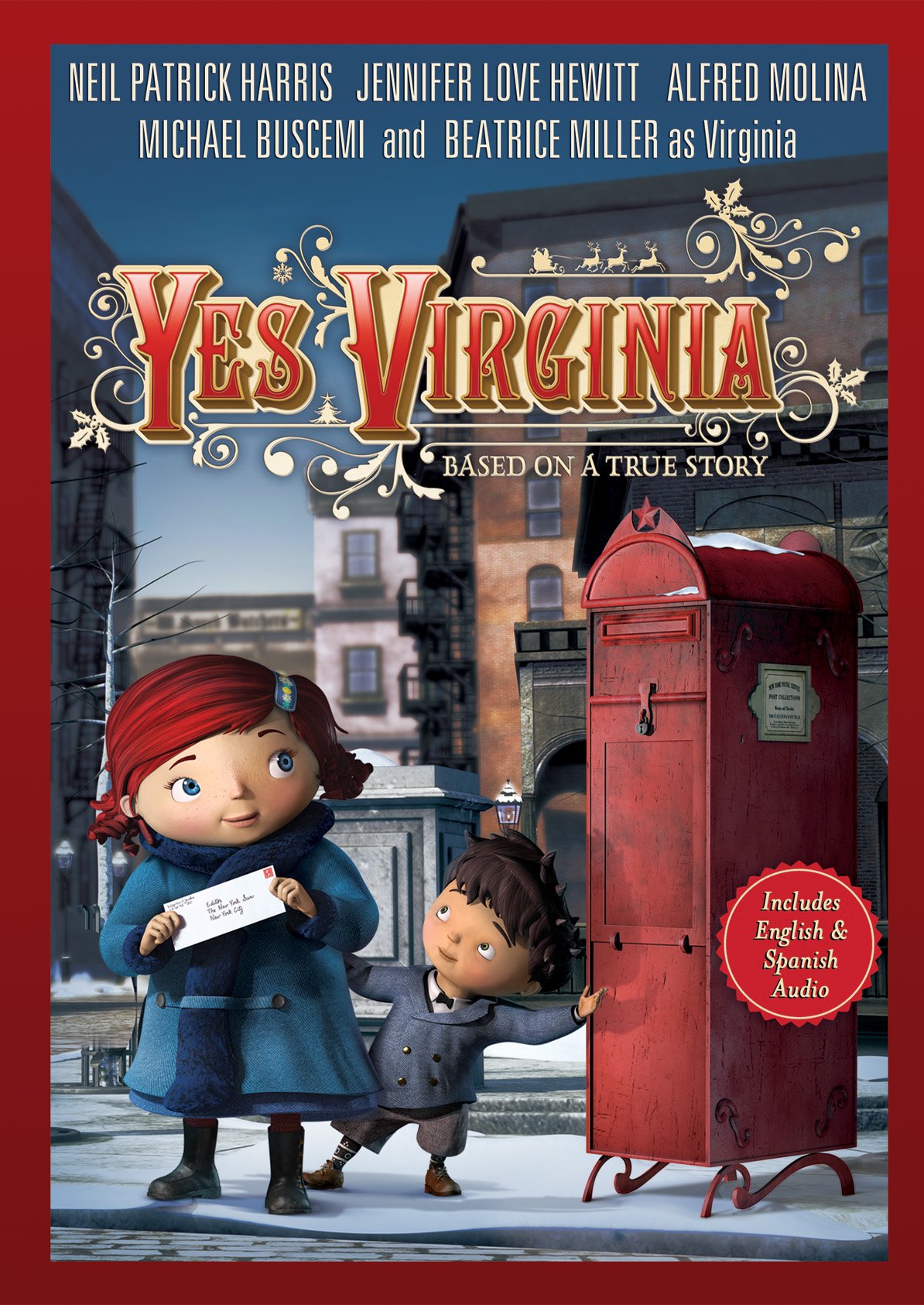 Película Infantil DVD Yes Virginia Edición Importación para Aprender Inglés 1