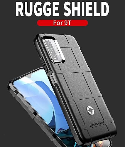 Miniatura 6 de CCSmall Funda para Xiaomi Redmi 9T, resistente a prueba de golpes de grado militar a prueba de caídas para Mi Redmi 9 Power Super Robusta Bumper