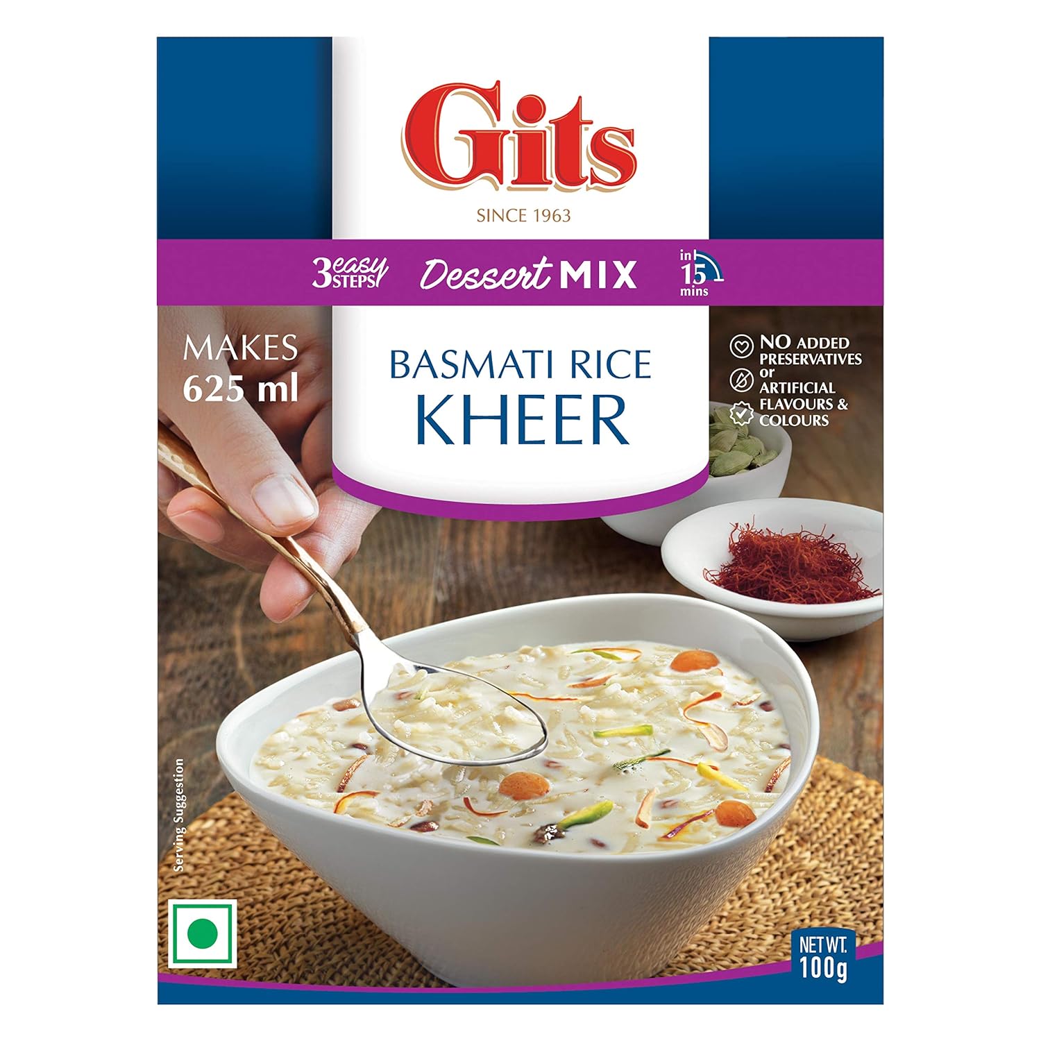 Gits Basmati Rice Kheer Mix, 3.5 Ounce
