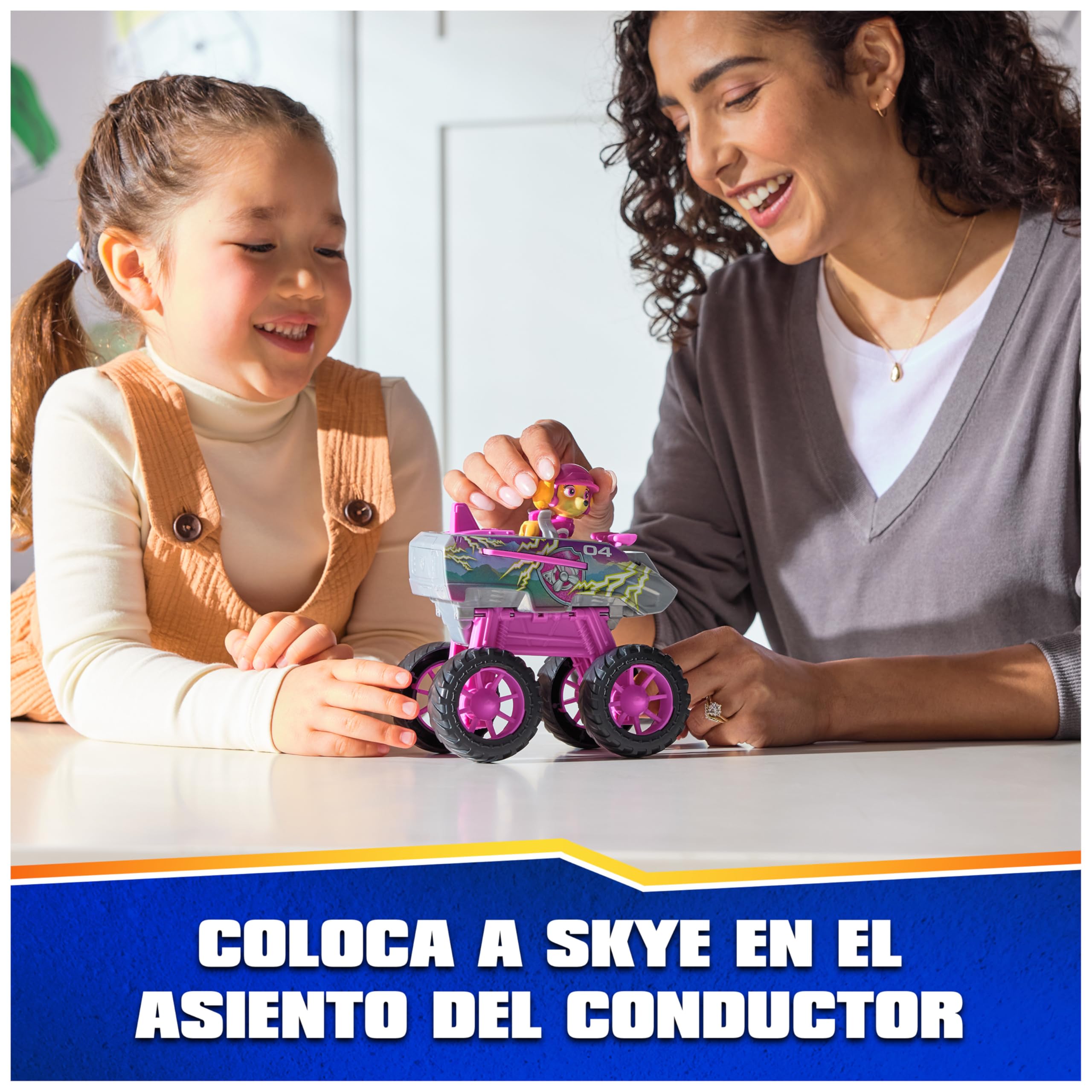 Paw Patrol Patrulla Canina - Pack Figura Skye Rescue Wheels y Vehículo Transformable Jet - Patrulla Canina Juguetes - Juguetes Niños 3 años + - Regalo Niño 3 años — view 5