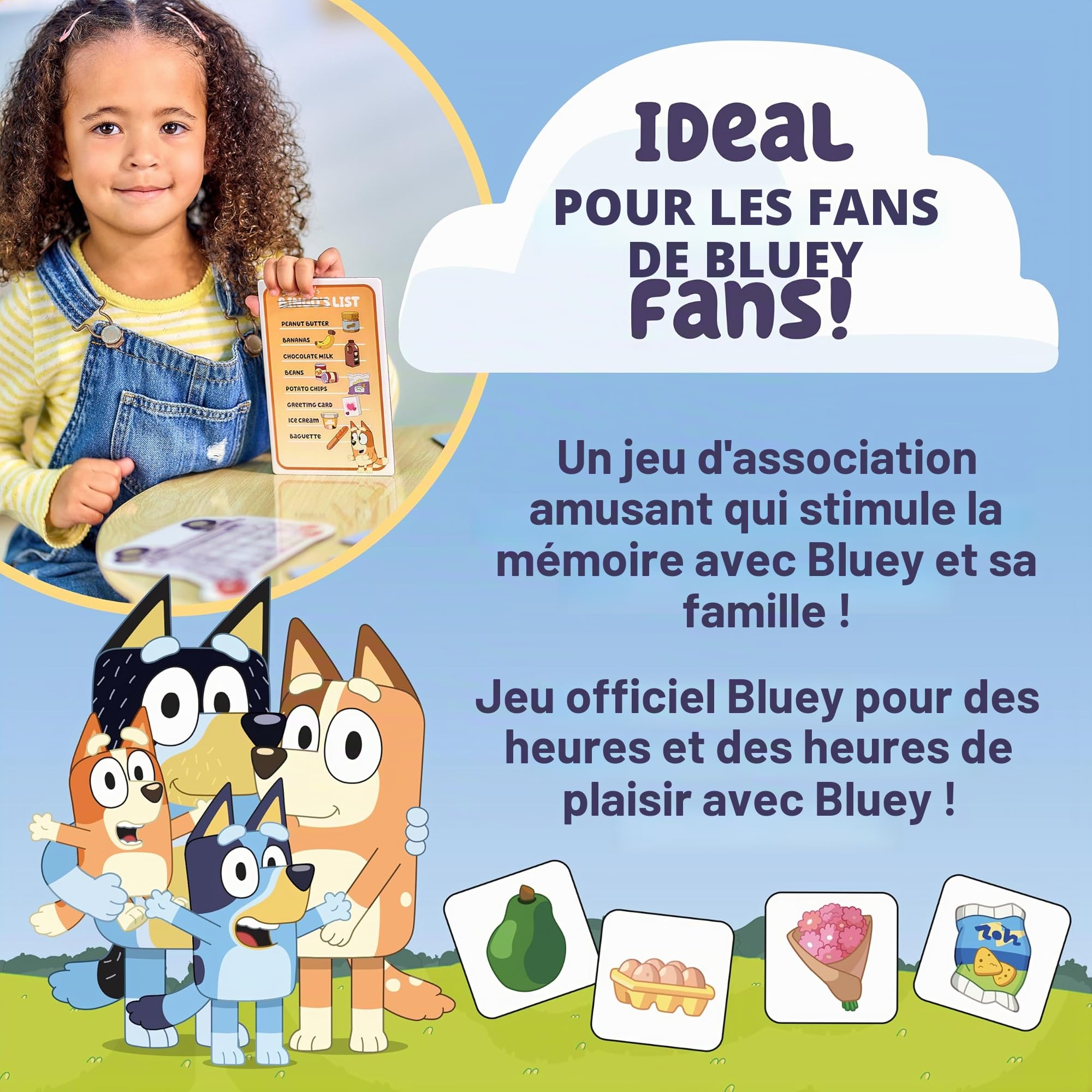 Orchard Toys Bluey Shopping List Game