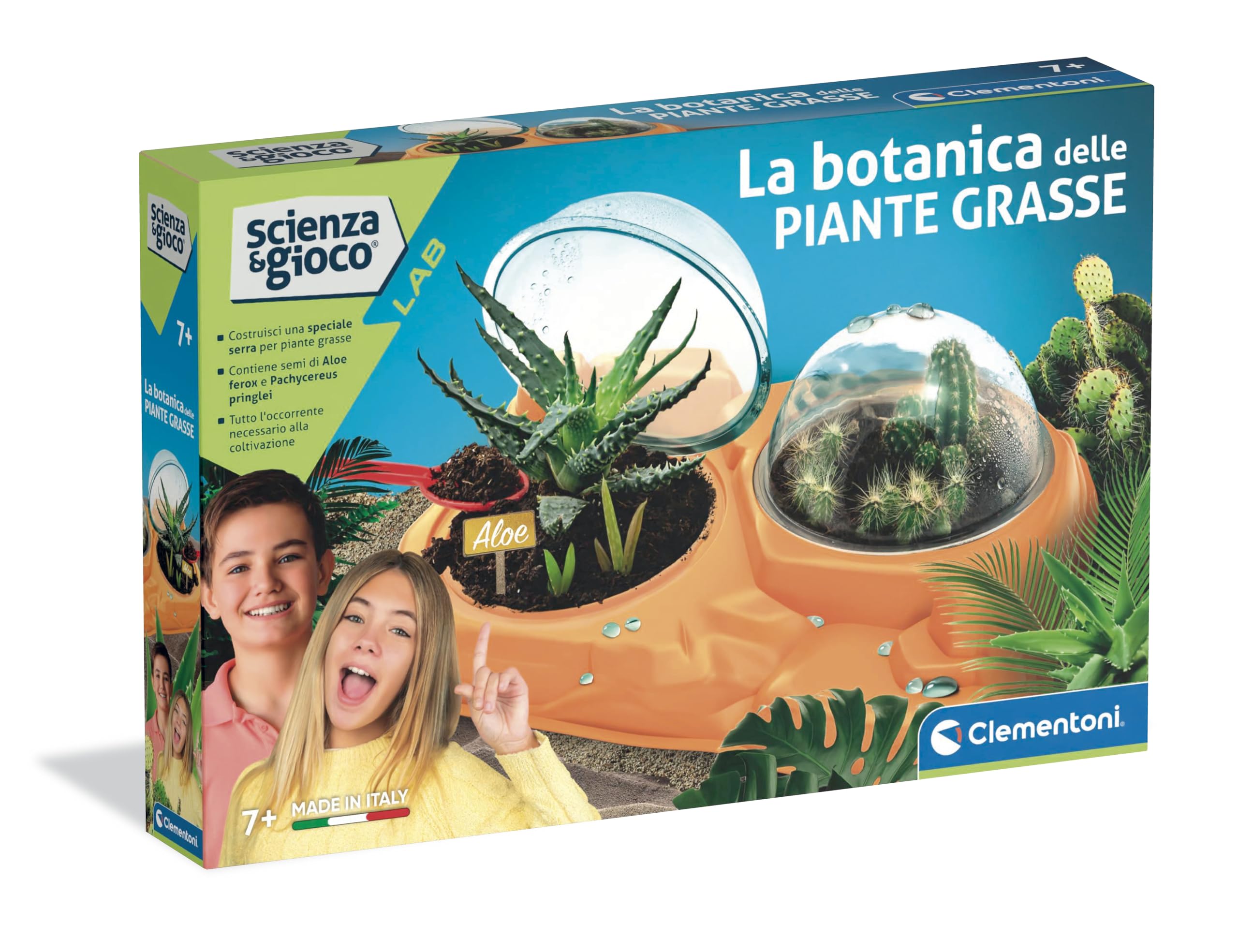 PLANÈTE PLANTE Kit Piantagione Avocado - Giardino Creativo Per Bambini Dai 3 Anni Con Supporto In Sughero E Calendario Osservazione