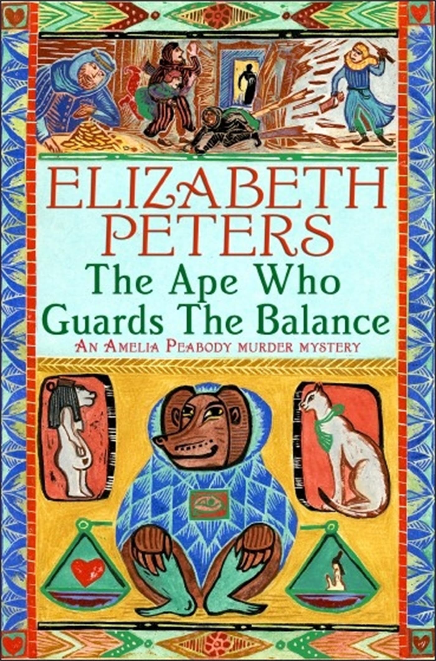 The Ape Who Guards the Balance (Amelia Peabody Murder Mystery) By Elizabeth Pet