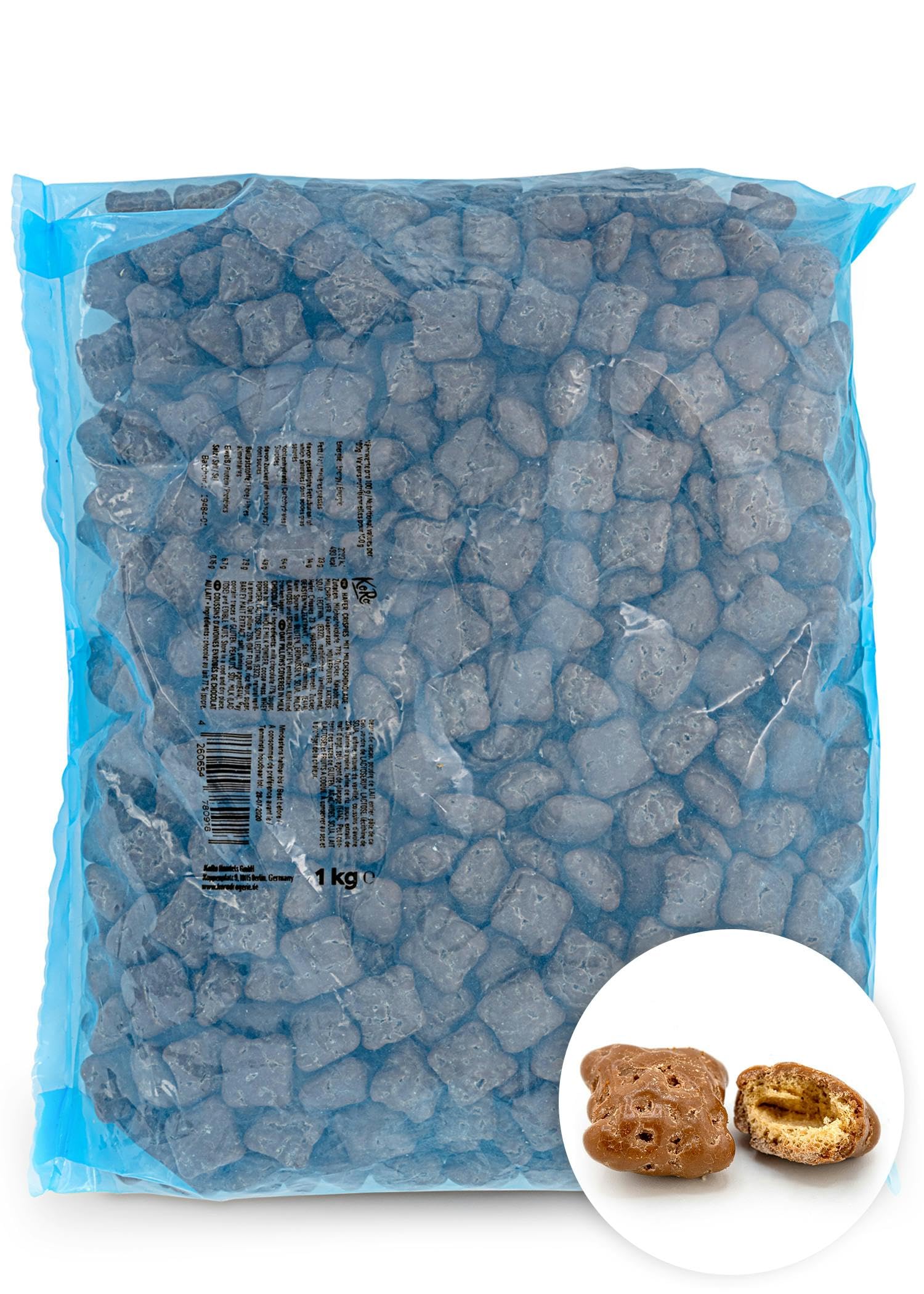 KoRo - Coussins à l'avoine enrobage chocolat | 1 kg