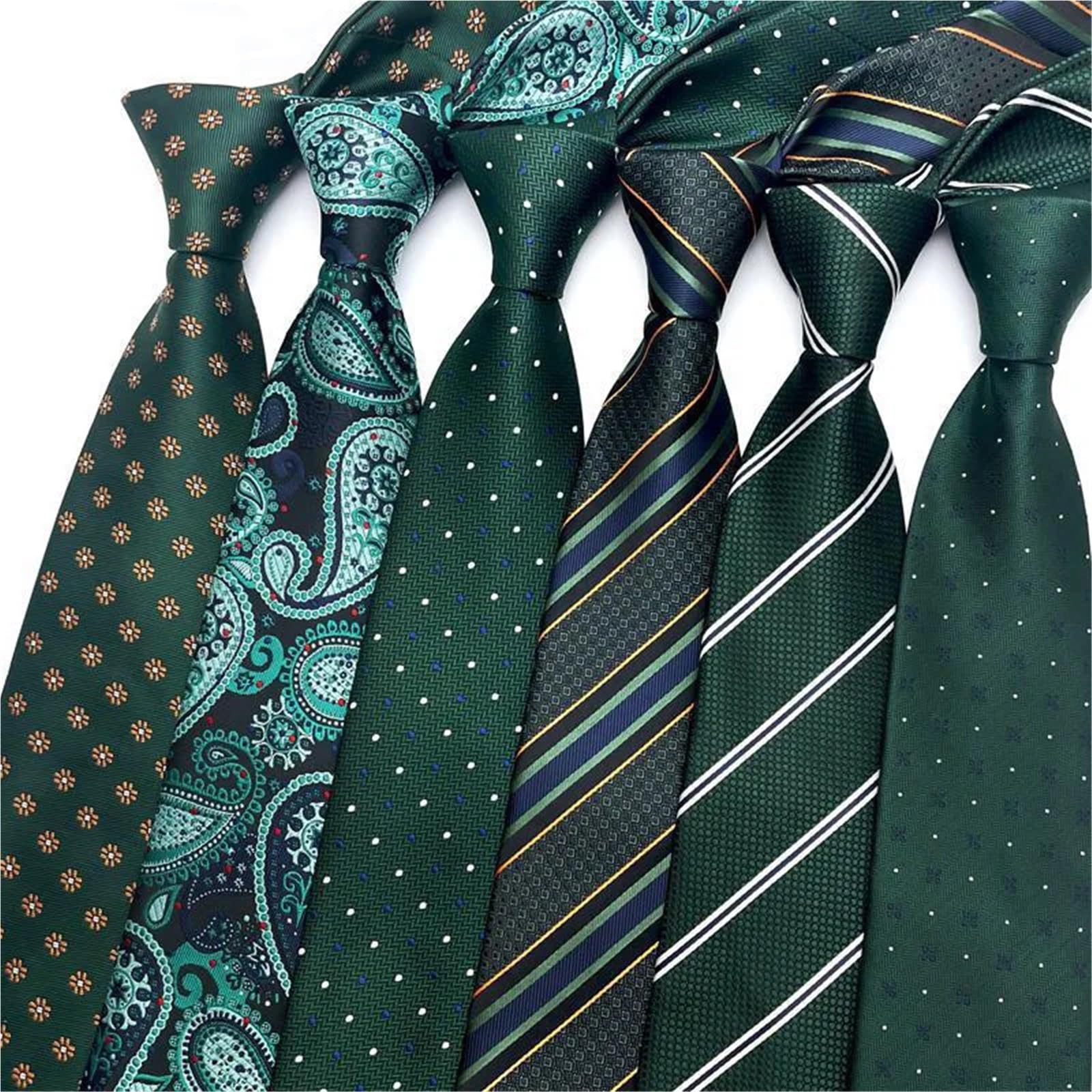 Cravatta Uomo Cravatta a righe da uomo, in tessuto jacquard, for affari e feste