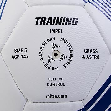 Mitre Unisex Impel L30P Football, Highly Durable, Shape Retention,Football