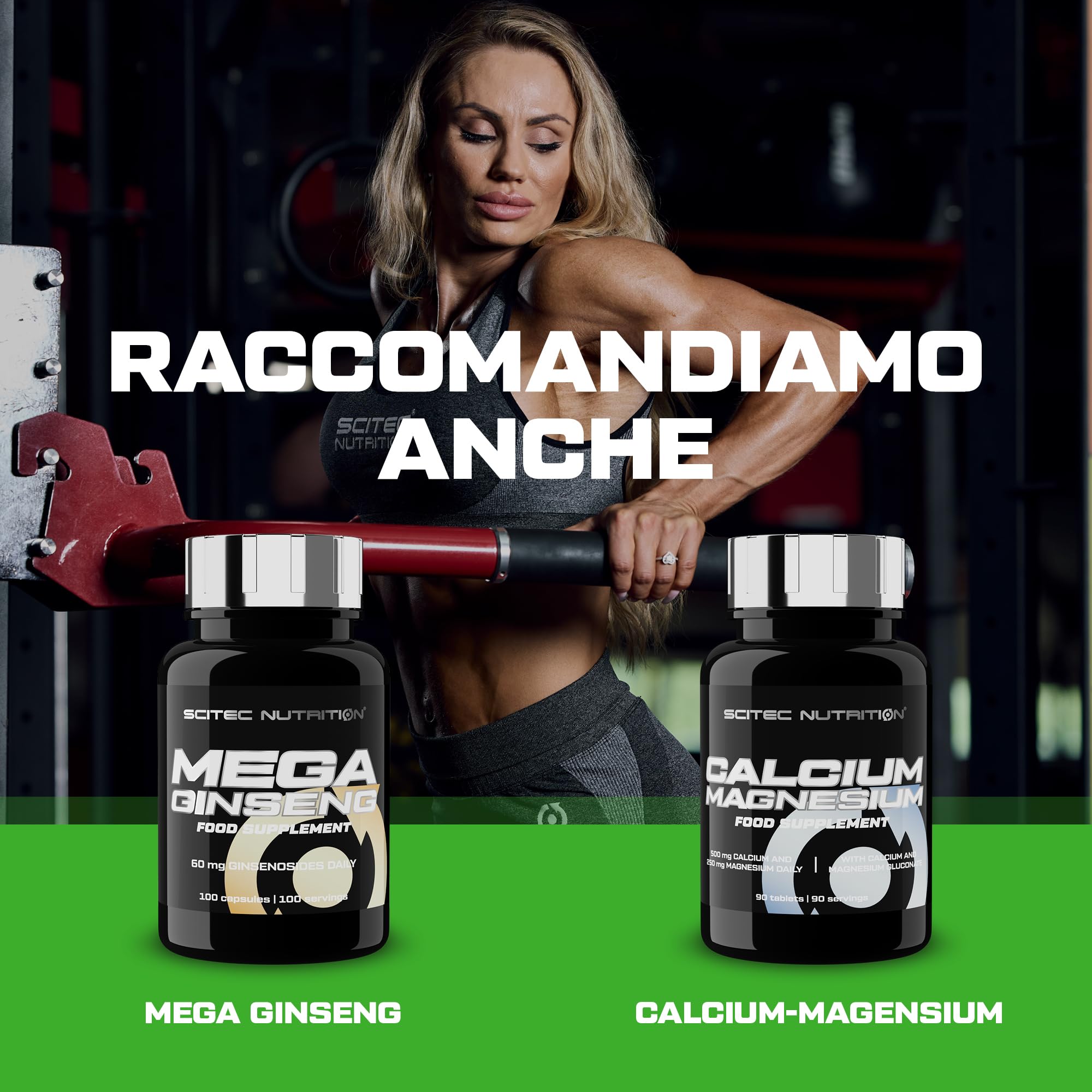 Scitec Nutrition Ashwagandha | Estratto di radice di Ashwagandha | Per sostenere il sistema immunitario e il livello ottimale di stress, 60 capsule