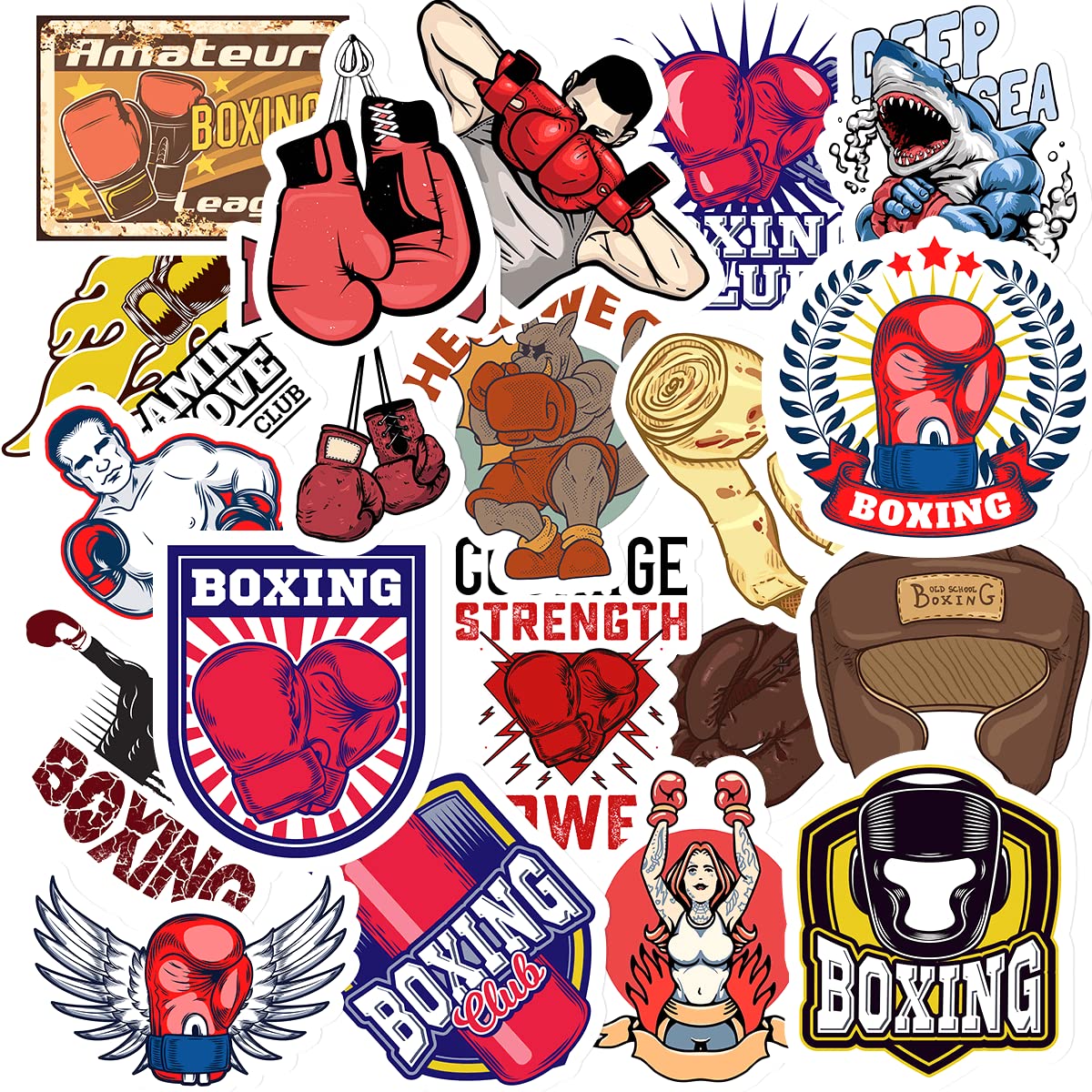 PACK X5 AUTOCOLLANTS STICKERS vinyle Squelette Jiu Jitsu Bresilien moto