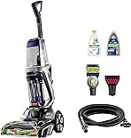 BISSELL ProHeat 2X Revolution Pet Pro Plus, 3588F, Upright Deep Cleaner, 30-minute Dry Time, Dual Dirt Lifter Powerbrush, Hose & Tool Attachment, Pet Upholstery and Tough Stain Tool Included