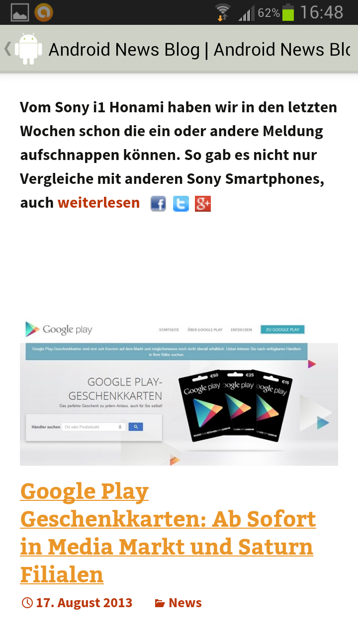 Android News - App on Amazon Appstore