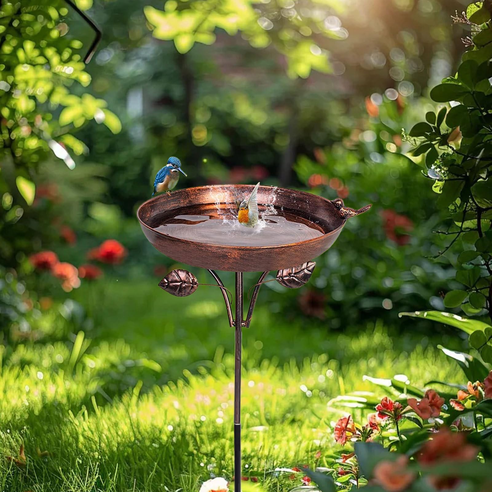 Bain d'oiseaux Cuvette d'Abreuvoir pour Oiseaux