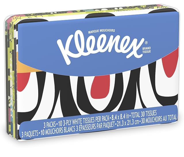 Kleenex Wallet 3 Pack Brick Bundle 10-Count Pack of 32