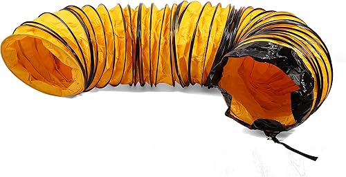 Miniatura 5 de MOUNTO Manguera flexible de PVC de 25 pies para ventilador de escape (10 pulgadas)