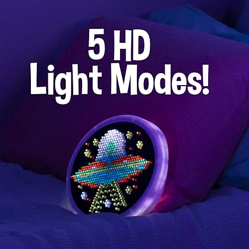 Miniatura 8 de Lite Brite Juego de plantillas HD y recambio de clavijas más almacenamiento, 360 miniclavijas y 8 plantillas
