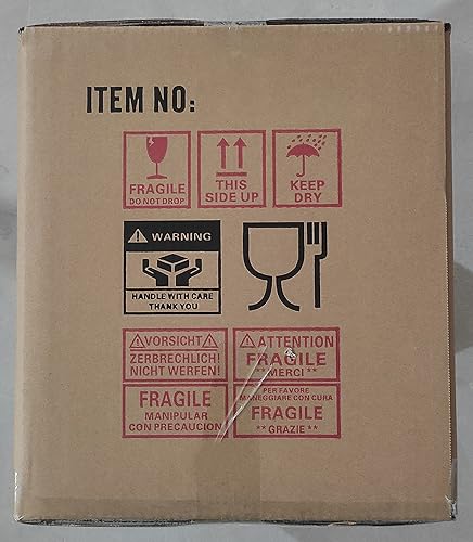 Miniatura 10 de MALACASA Juego de vajilla, 30 piezas de platos y cuencos de mármol para 6, juego de platos cuadrados de porcelana con plato llano, plato de postre y