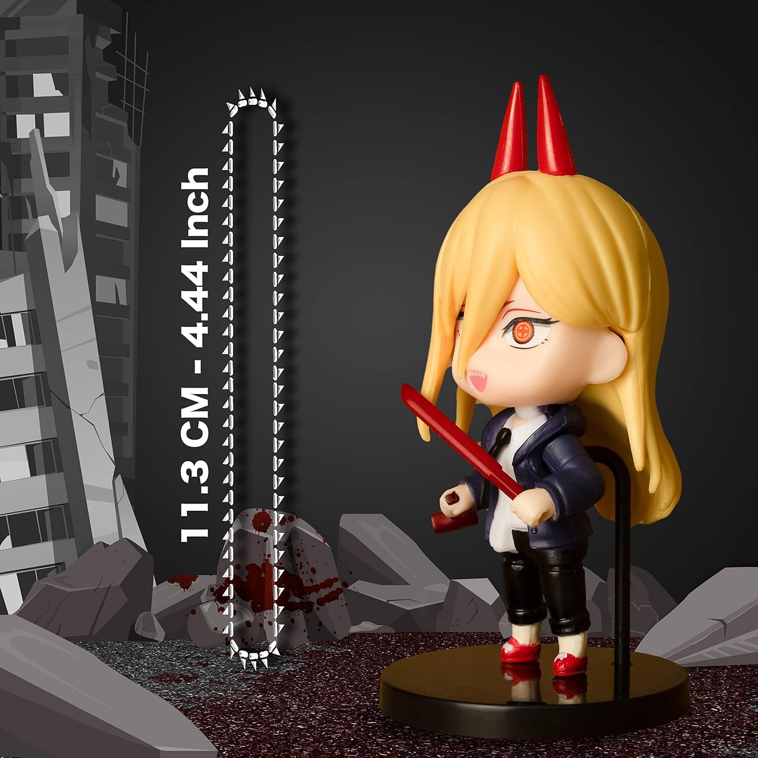 Anime 4" in Hybrid Denji and Power Cute Collectible Figure