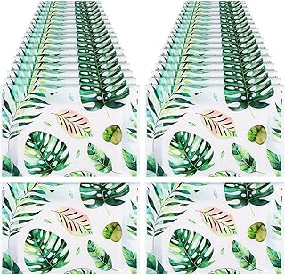 36 Pack Pocket Tissues Slim Pack Facial Tissues Tropical Forest Leaf Portable Travel Tissues Packs Bulk Facial Tissues for Travel Wallet Car