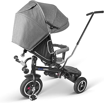 Amazon.co.jp: Duomspiace 三輪車 手押し棒付き 7in1 子供用 1歳 2歳 3