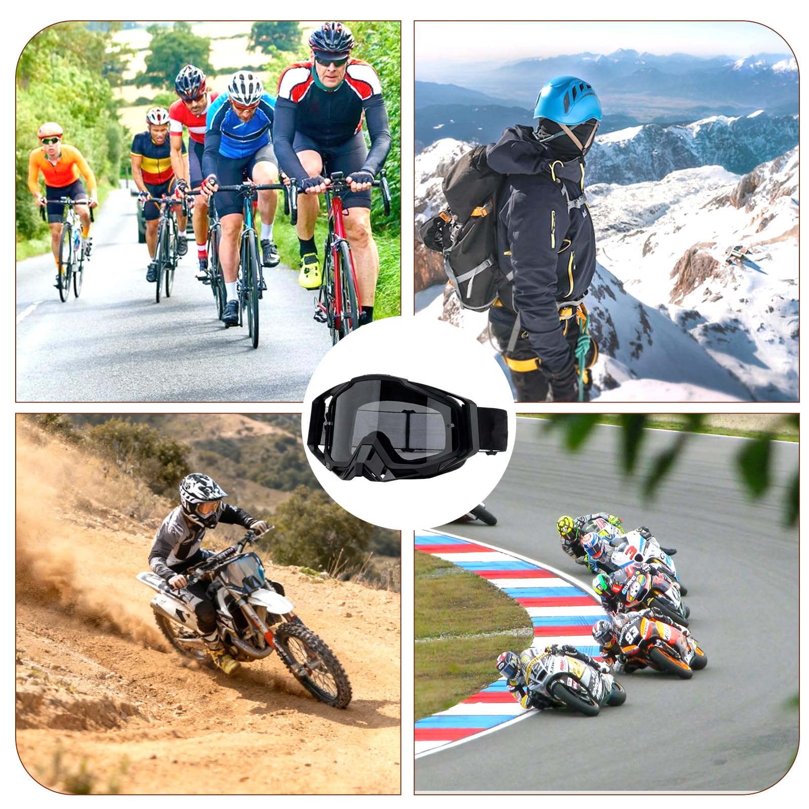 Gogle motocrossowe, gogle crossowe, gogle motocyklowe, gogle off-road, gogle do dirt bike, gogle MTB, gogle motocrossowe dla mężczyzn i kobiet