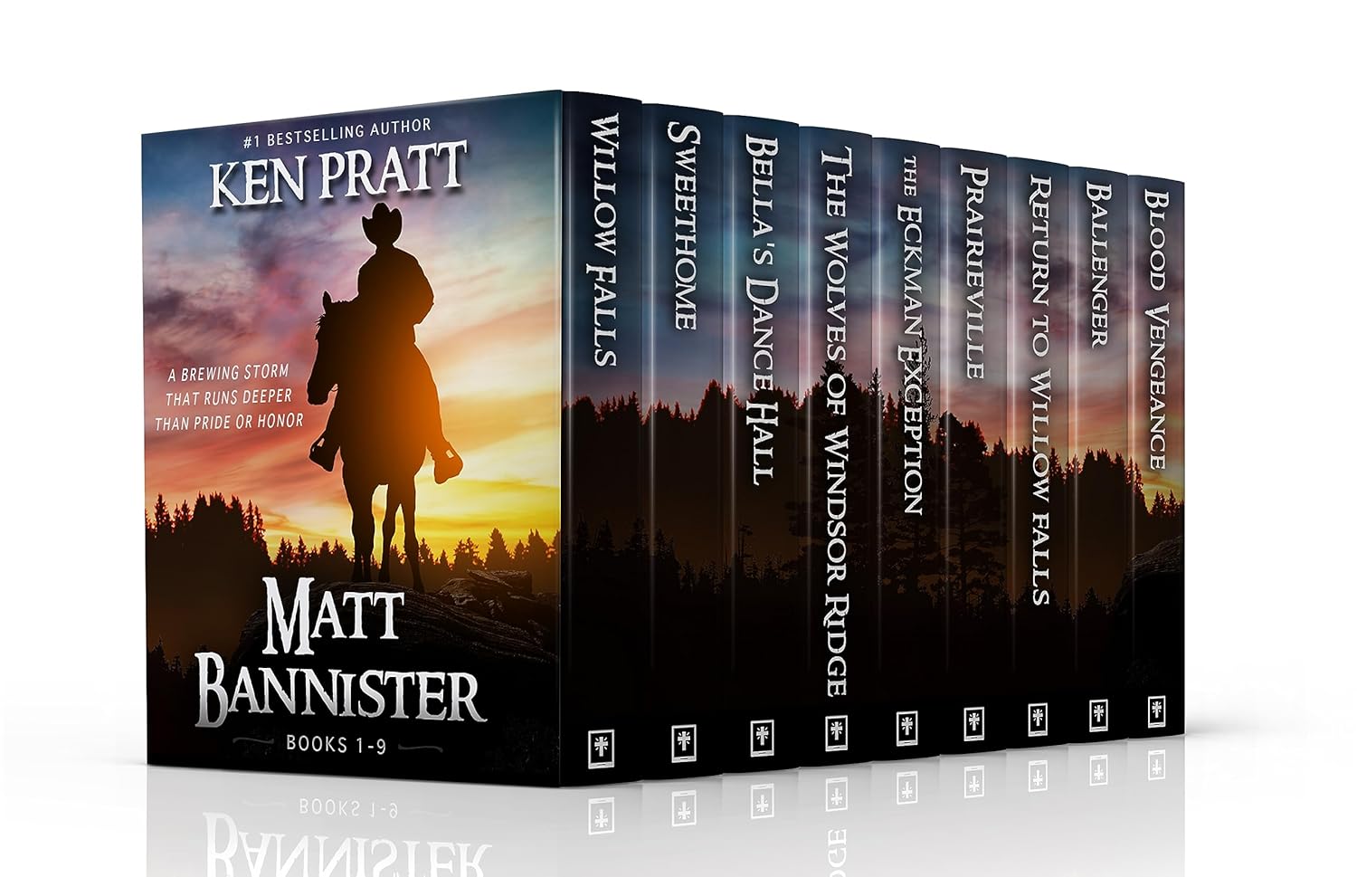 Matt Bannister Books 19 A Christian Western Mystery Collection eBook
