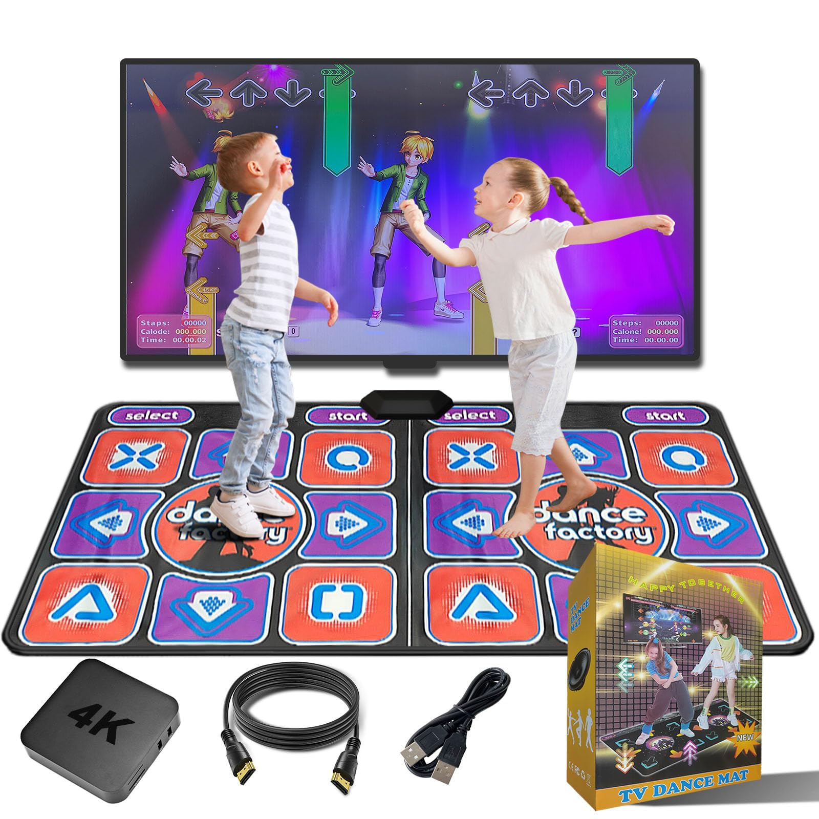 Leyoutime TV Dance Mat Games for Kids