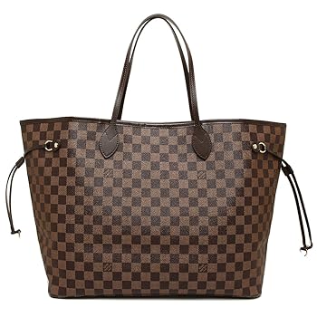ヴィトン ダミエ ハムステッド GM トート バッグ レザー 茶色 LOUIS VUITTON ルイヴィトン ダミエ ハムステッドGM
