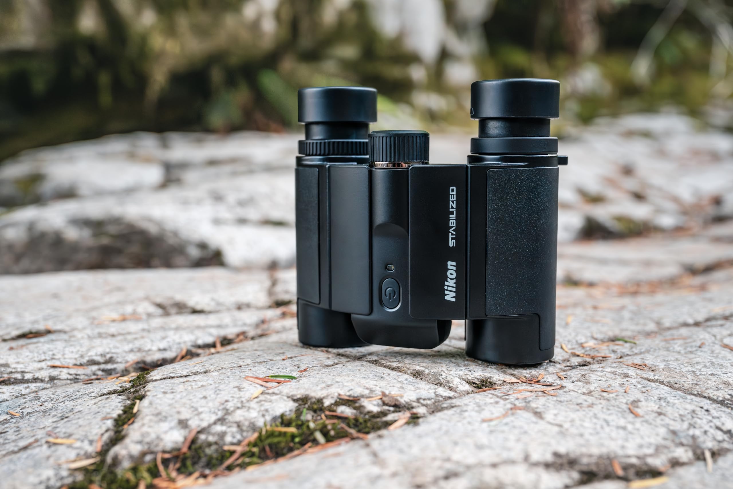 Nikon Fernglas STABILIZED 12X25 S (kompaktes und ultraleichtes Fernglas mit Bildstabilisierung)