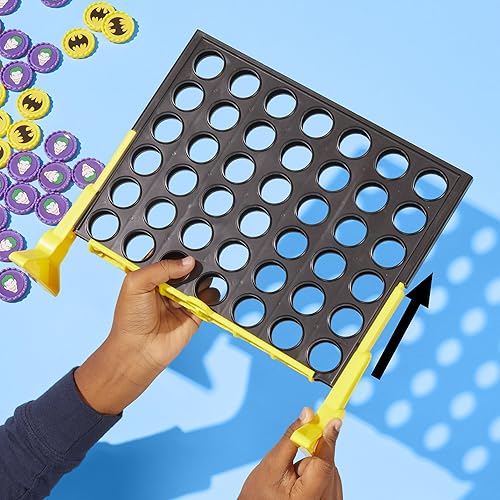 Miniatura 4 de Connect 4 Batman Game  Juego 4 en fila con temática de Batman  A partir de 6 años  Para 2 jugadores  Juegos de mesa de estrategia para niños y