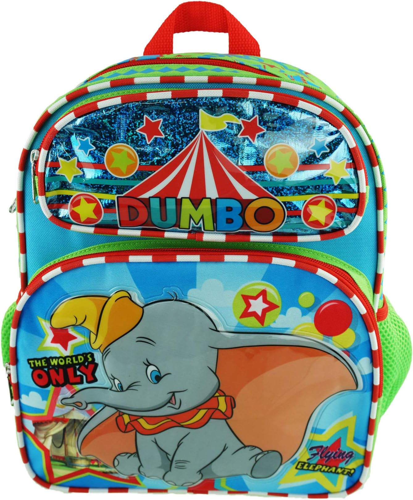 Dumbo 12" Toddler Size Backpack - Flying Elephant - A19566